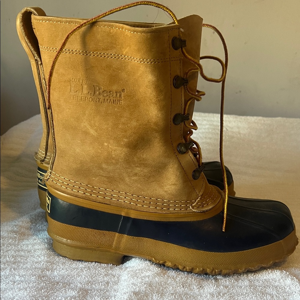 L.L. Bean Brown and Black Outdoor Boots
